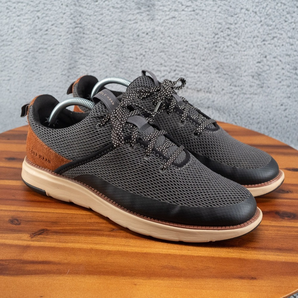 Cole Haan Men's Size 10M Grand Atlantic Black Gray Sneakers C34651